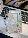 XR/11 Clear MagSafe Compatible for Converted Phone -: Case