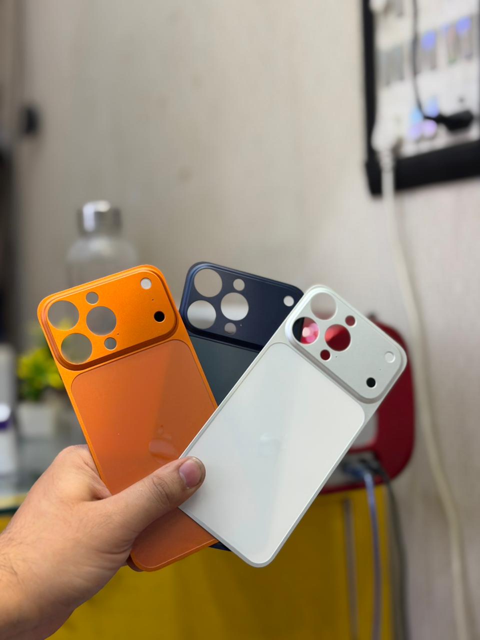 Metal Sheet Converter for iPhone 15Pro,15ProMax,16Pro,16ProMax to 17Pro