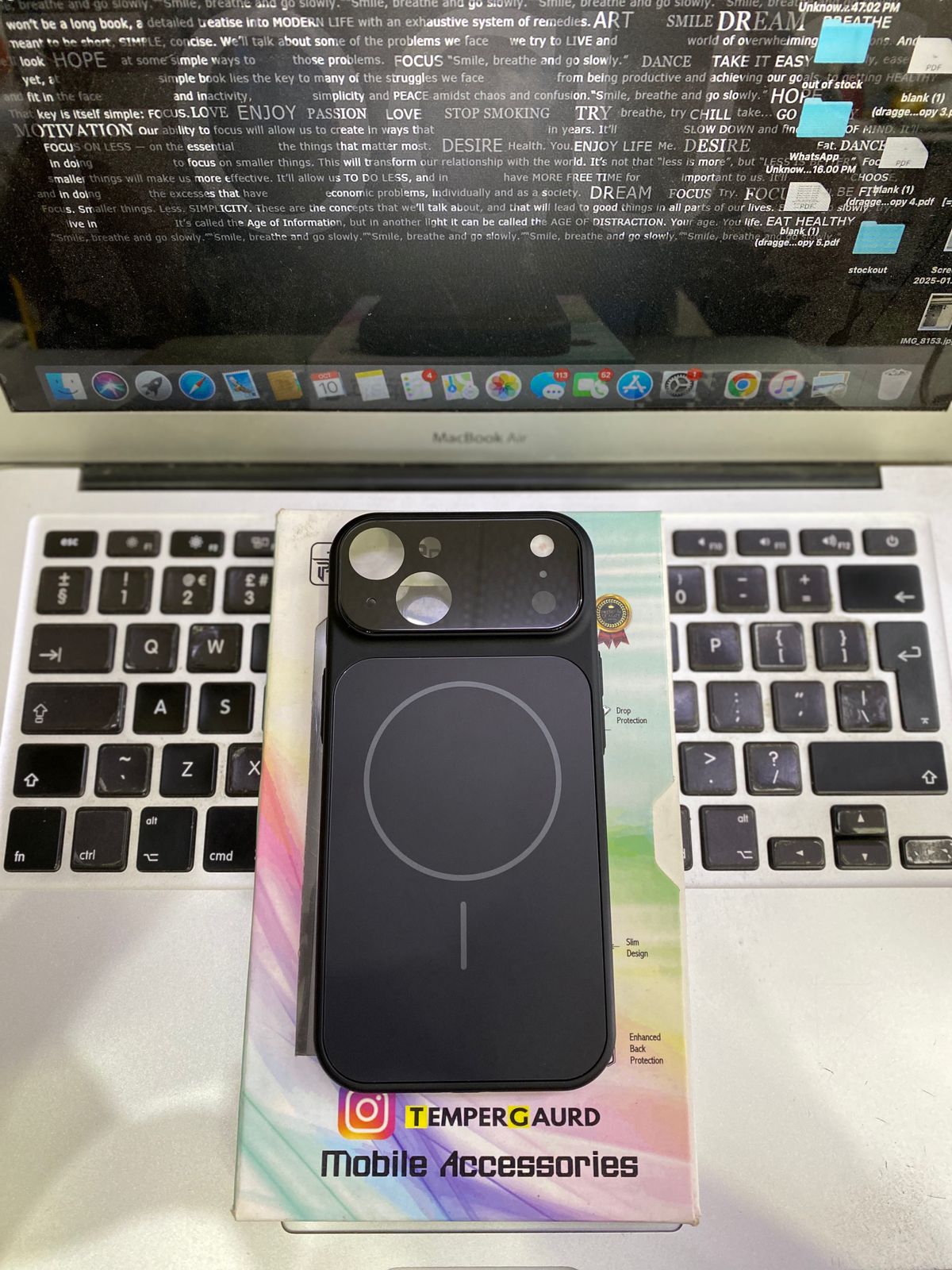 Premium iPhone 17 Pro Look-Alike Magnetic Case for Smaller iPhone Models | Luxury Design & MagSafe Compatible Convertor cover