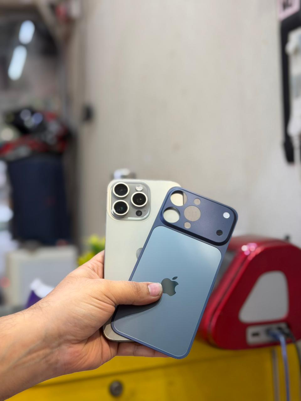 Metal Sheet Converter for iPhone 15Pro,15ProMax,16Pro,16ProMax to 17Pro