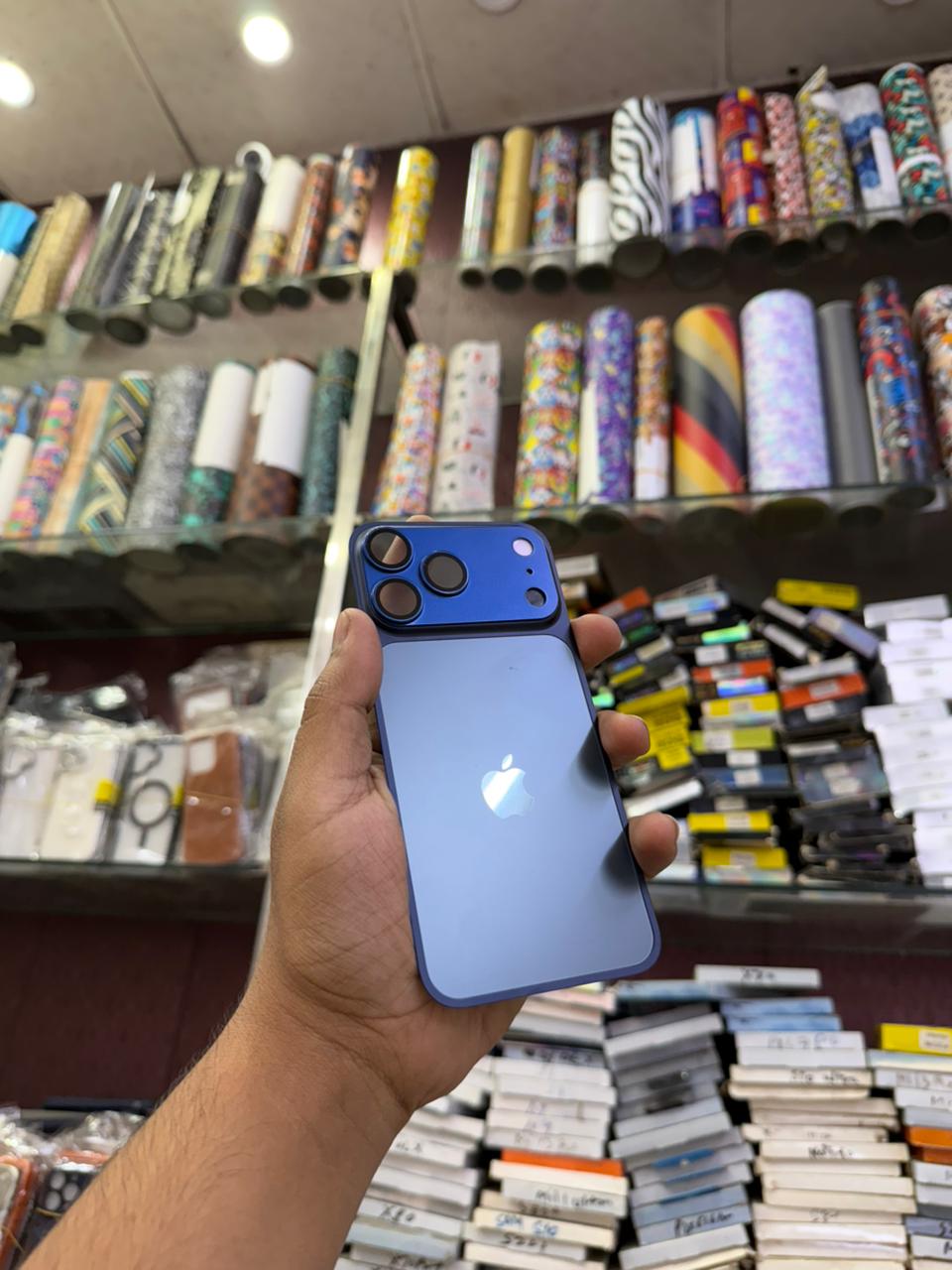 Premium Flash Hide Metal Sheet For 15pro,15pro max,16pro ,16pro max  → 17 Pro