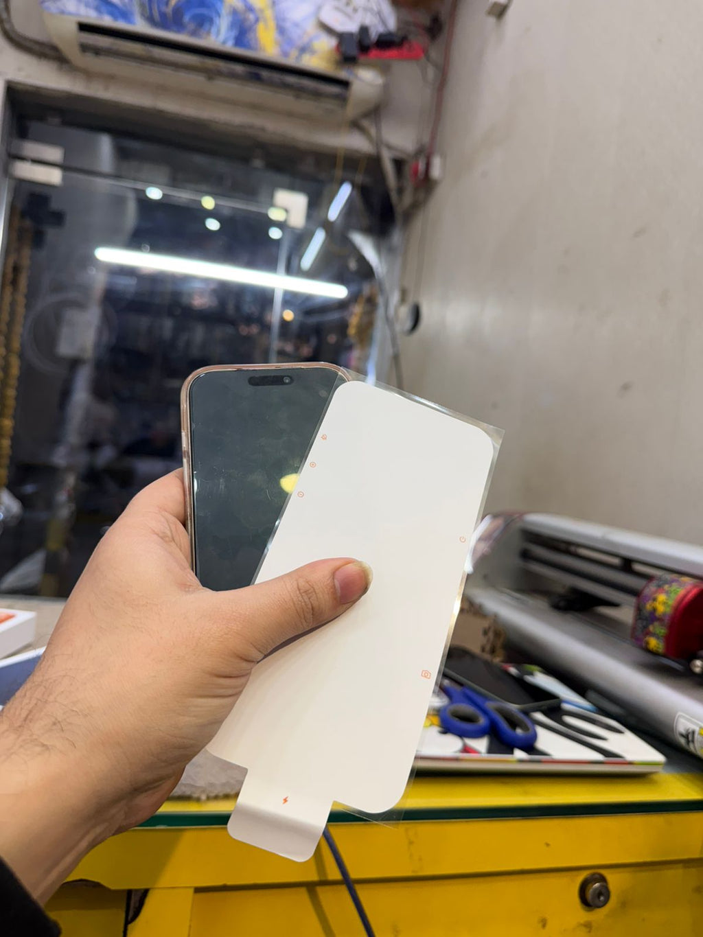 Empty 17 Pro Box with stickers (No Phone inside)