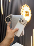 Premium Flash Hide Metal Sheet For older phone  → 17 Pro/max